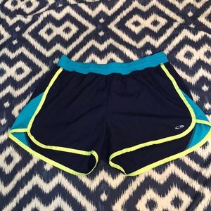Cute bright running shorts